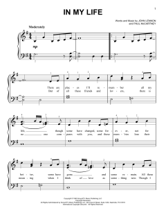 In My Life von The Beatles (Download) 