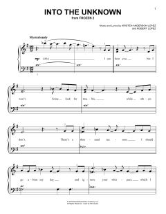 Into The Unknown von Robert Lopez (Download) 