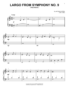 Largo From Symphony No. 9 (Download) 