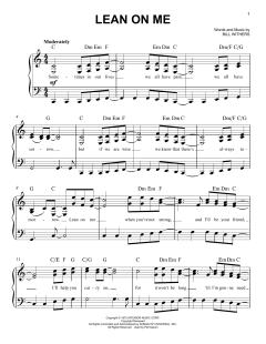 Lean On Me von Bill Withers (Download) 