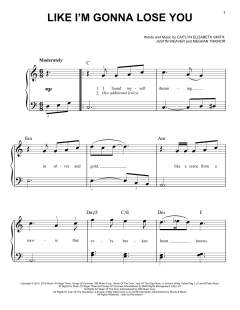 Like I'm Gonna Lose You von Meghan Trainor (Download) 