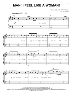 Man! I Feel Like A Woman! von Shania Twain (Download) 