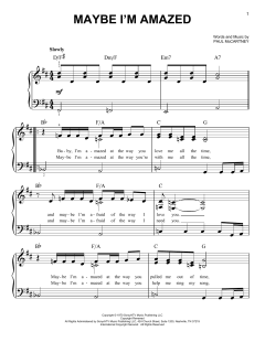 Maybe I'm Amazed von Paul McCartney (Download) 