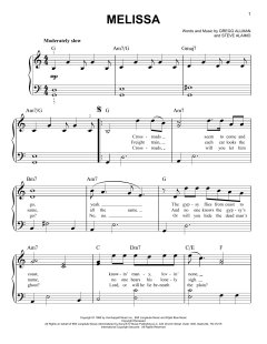 Melissa von The Allman Brothers Band (Download) 