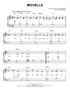 Michelle von The Beatles (Download) 