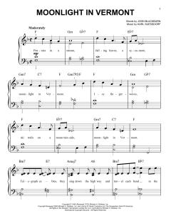 Moonlight In Vermont von Karl Suessdorf (Download) 