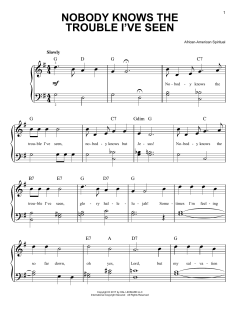 Nobody Knows The Trouble I've Seen (Download) 