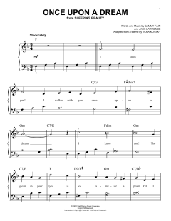 Once Upon A Dream von Sammy Fain (Download) 