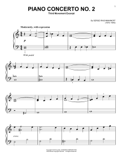 Piano Concerto No. 2, Third Movement Excerpt (Download) 