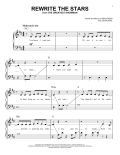 Rewrite The Stars von Benj Pasek (Download) 