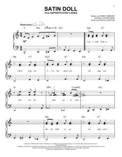 Satin Doll von Billy Strayhorn (Download) 