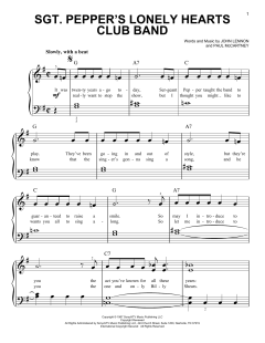Sgt. Pepper's Lonely Hearts Club Band von The Beatles (Download) 