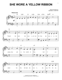 She Wore A Yellow Ribbon (Download) 