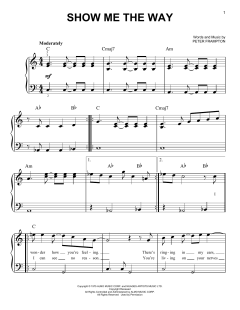 Show Me The Way von Peter Frampton (Download) 