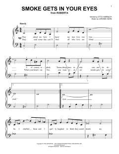 Smoke Gets In Your Eyes von The Platters (Download) 