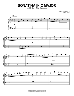Sonatina in C Major, Op. 36, No. 1 (Download) 