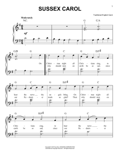 Sussex Carol von Traditional English Carol (Download) 