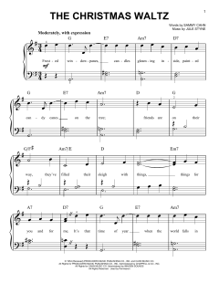 The Christmas Waltz von Jule Styne (Download) 