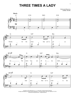 Three Times A Lady von The Commodores (Download) 