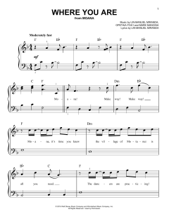 Where You Are von Lin-Manuel Miranda (Download) 