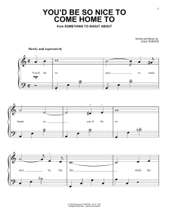 You'd Be So Nice To Come Home To (Download) 