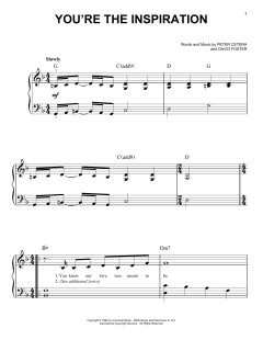 You're The Inspiration von Chicago (Download) 