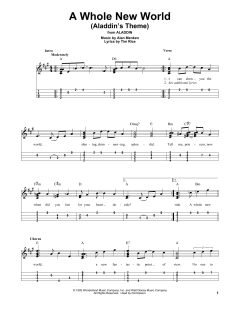 A Whole New World von Tim Rice (Download) 