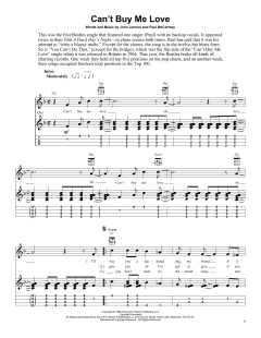 Can't Buy Me Love von The Beatles (Download) 