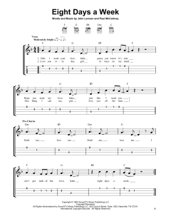 Eight Days A Week von The Beatles (Download) 