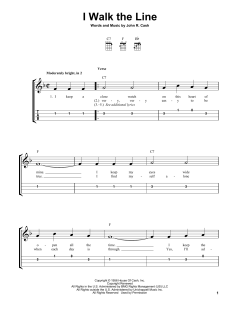 I Walk The Line von Johnny Cash (Download) 