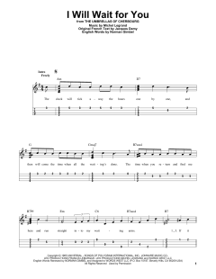 I Will Wait For You von Jacques Demy (Download) 