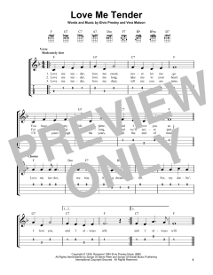 Love Me Tender von Elvis Presley (Download) 