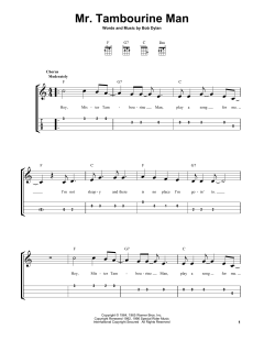 Mr. Tambourine Man von Bob Dylan (Download) 