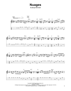 Nuages von Django Reinhardt (Download) 