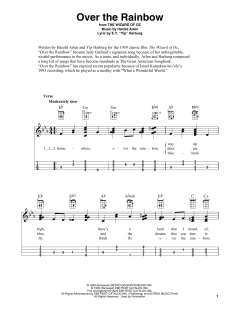 Over The Rainbow von Judy Garland (Download) 