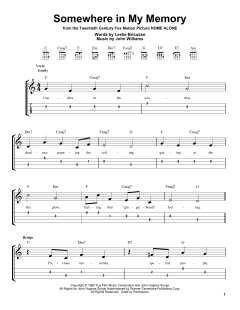 Somewhere In My Memory von John Williams (Download) 