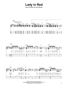 The Lady In Red von Chris de Burgh (Download) 