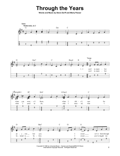 Through The Years von Kenny Rogers (Download) 