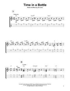 Time In A Bottle von Jim Croce (Download) 