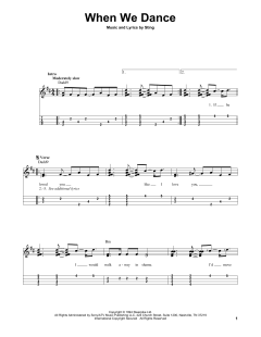 When We Dance von Sting (Download) 