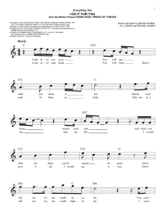 (Everything I Do) I Do It For You von Bryan Adams (Download) 