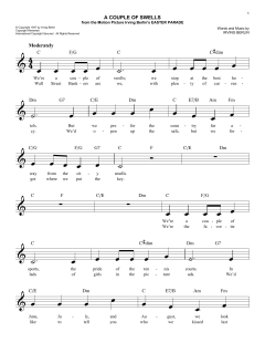 A Couple Of Swells von Irving Berlin (Download) 