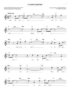 A Lover's Question von Clyde McPhatter (Download) 