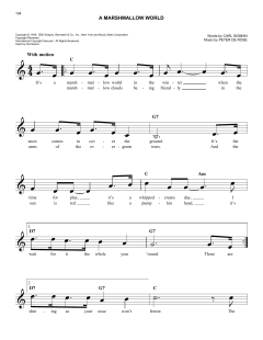 A Marshmallow World von Carl Sigman (Download) 