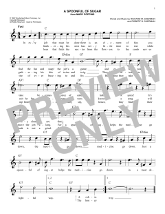 A Spoonful Of Sugar von Robert Bernard Sherman (Download) 