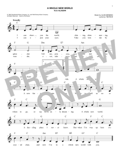 A Whole New World von Tim Rice (Download) 