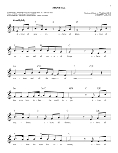 Above All von Rebecca St. James (Download) 