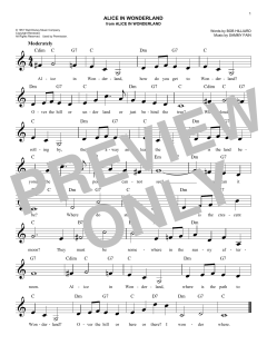 Alice In Wonderland von Bill Evans (Download) 