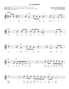 All Alone Am I von Brenda Lee (Download) 