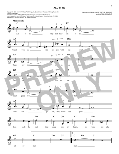 All Of Me von Gerald Marks (Download) 